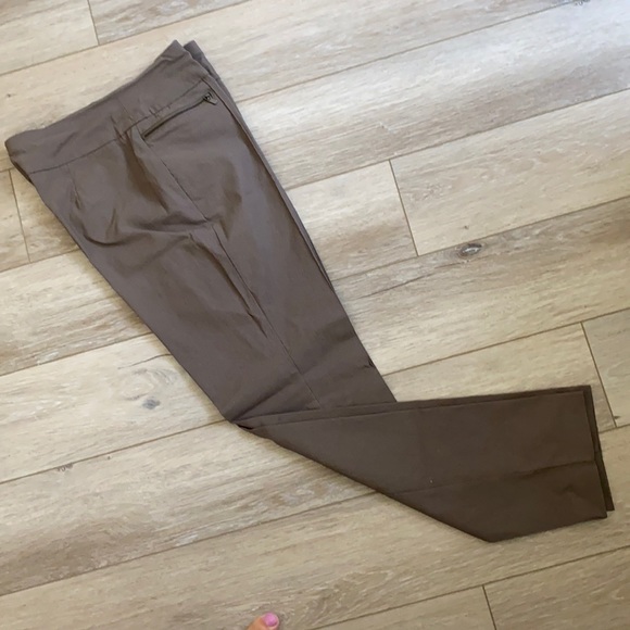 Ladies Taupe Slacks-M - Picture 1 of 5
